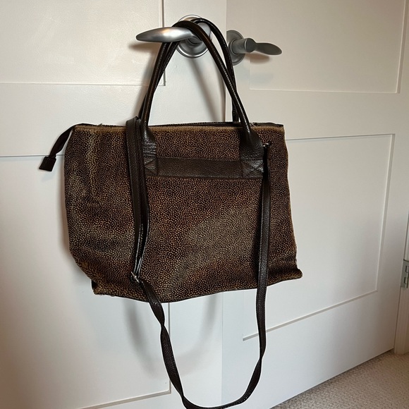 Like new Italian made Leather Bag super versatile! - Picture 4 of 9
